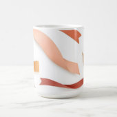 Mug illustration de ruban minimaliste (Centre)