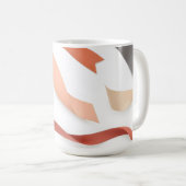 Mug illustration de ruban minimaliste (Devant droit)