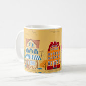 Mug Illustration de rue de Charme (Devant gauche)
