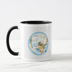 Mug Illustration de satellite satellisant la terre