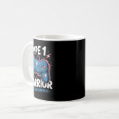 Mug Illustration de sensibilisation au diabète de type (Devant gauche)