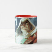 Mug Illustration de Shazam en crise infinie (Centre)