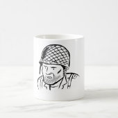 Mug Illustration de soldat américain (Centre)
