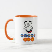Mug Illustration de sourire (Gauche)