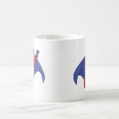 Mug Illustration de super héros (Centre)