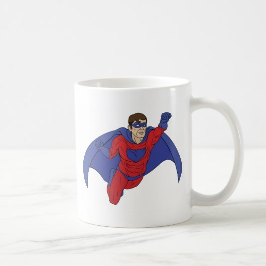 Mug Illustration de super héros (Droite)