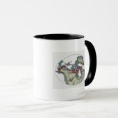 Mug Illustration de territoire d'Inuit (Devant droit)