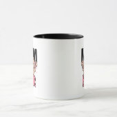 Mug Illustration de texte Ourson maman mignon (Centre)