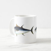 Mug Illustration de thon de thonine (Devant gauche)