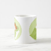 Mug Illustration de tigre au lit impression enfantine (Centre)