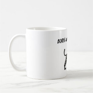 Mug Illustration de Tigre Rayé – Anima Folk Minimalist