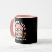 Mug Illustration de tourte douillette : Pies chaudes M (Devant gauche)