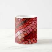Mug Illustration de tuiles rouges (Centre)