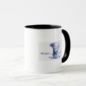 Mug Illustration de vaisseau spatial de Magellan (Devant droit)