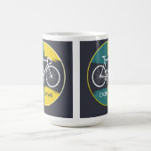 Mug Illustration de vélo minimaliste – (Centre)