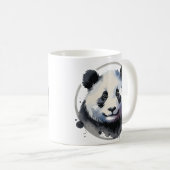Mug Illustration de visage de panda mignon (Devant droit)