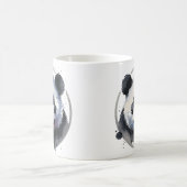 Mug Illustration de visage de panda mignon (Centre)
