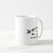 Mug Illustration de vivaneau (Devant droit)
