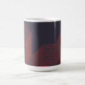 Mug Illustration décorative à la mode simple cool oran (Centre)