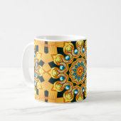 Mug illustration decorative background frame with patt (Devant gauche)