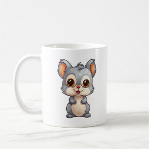Mug Illustration d'écureuil de dessin animé