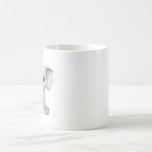 Mug Illustration d'éléphant de dessin animé (Centre)