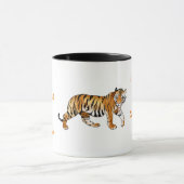 Mug Illustration des années chinoises du tigre (Centre)