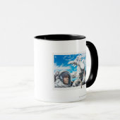 Mug Illustration des astronautes américains dans (Devant droit)
