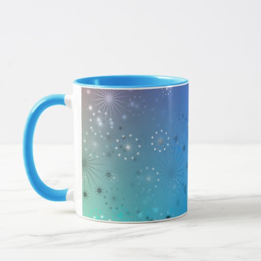 Mug Illustration des Blue Sky Stars (Gauche)
