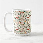 Mug Illustration des champignons et des Feuilles de la (Gauche)
