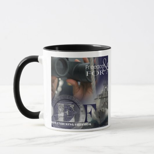 Mug Illustration des membres d'équipage (Gauche)