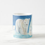 Mug Illustration des ours polaires (Centre)