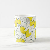 Mug Illustration dessinée à la main d'agrumes de citro (Centre)