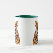 Mug Illustration détaillée de tigre (Centre)