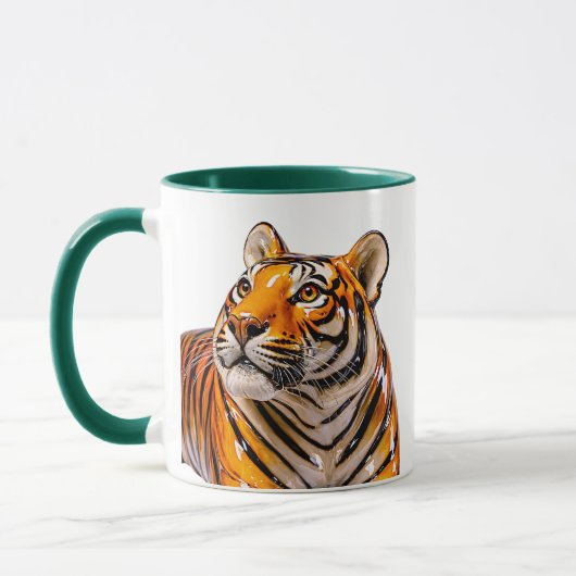 Mug Illustration détaillée de tigre (Gauche)
