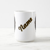 Mug Illustration détaillée d'une tête de bison d'Améri (Centre)