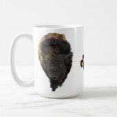 Mug Illustration détaillée d'une tête de bison d'Améri (Gauche)