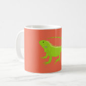 Mug Illustration d'Iguana Lizard (Devant gauche)