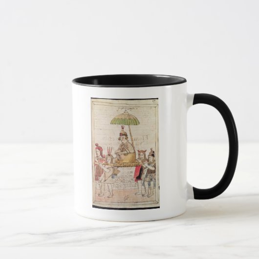 Mug Illustration d'Inca de Huascar (Droite)