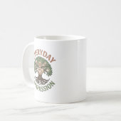 Mug Illustration d'infirmière de compassion quotidienn (Devant gauche)
