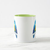 Mug Illustration d'inséparables (Centre)