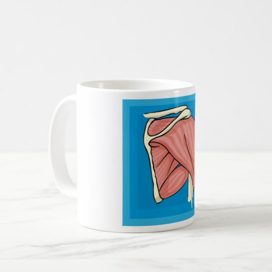 Mug Illustration d'organe (Devant gauche)