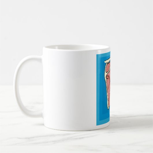 Mug Illustration d'organe (Gauche)