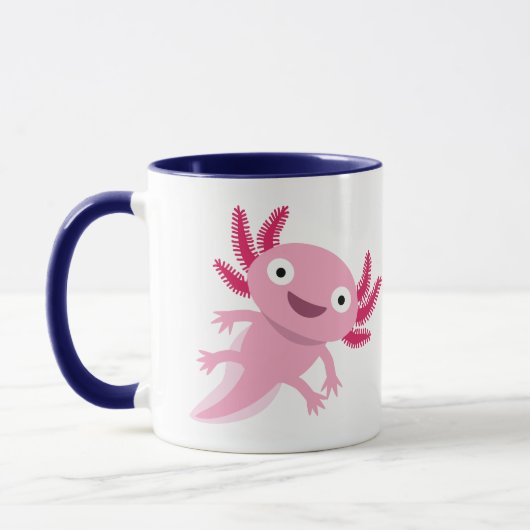 Mug Illustration drôle Axolotl (Gauche)
