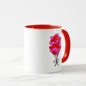 Mug Illustration du ballon Saint-Valentin (Devant droit)