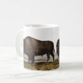 Mug Illustration du bison américain (Bos Americanus) (Devant gauche)