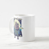 Mug Illustration du camping Espresso Moon Werewolf Cof (Devant gauche)