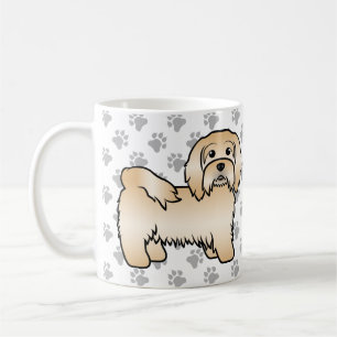 Mug Illustration du chien de dessin mignon de Havanais