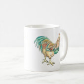 Mug Illustration du coq (Devant droit)