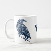 Mug Illustration du Corbeau (Gauche)